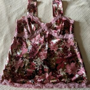 Made in USA floral camisole